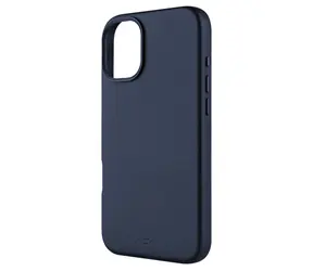FIXED Kožený zadní kryt MagLeather s podporou MagSafe pro Apple iPhone 16 Plus modrý