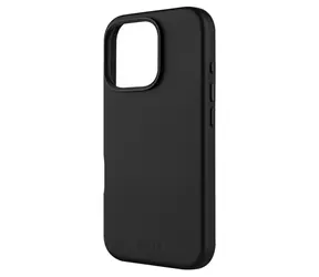 FIXED Kožený zadní kryt MagLeather s podporou MagSafe pro Apple iPhone 16 Pro černý