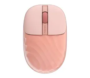 Dareu LM135D růžová / Bezdrátová optická myš / 1200DPI / 3 tlačítka / BT & 2.4G