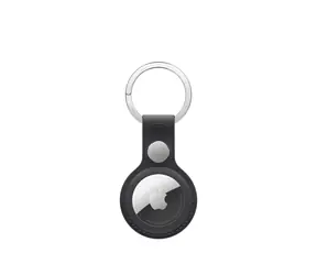 Apple Klíčenka z tkaniny FineWoven na AirTag - černá / klíčenka