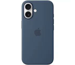 Apple Silikonový kryt s MagSafe pro iPhone 16 - Denim