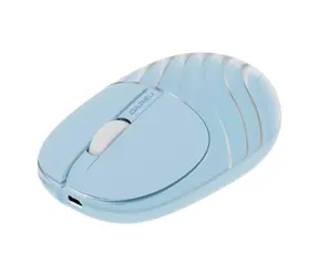 Dareu LM135G modrá / Bezdrátová optická myš / 1200DPI / 3 tlačítka / 2.4G