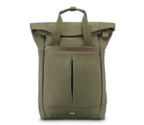 Hama Pureline batoh na notebook 16.2" zeleno-hnědá