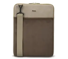 Hama To Go 13.3"-14.1" béžovo-hnědá / obal na notebook / popruh na rameno