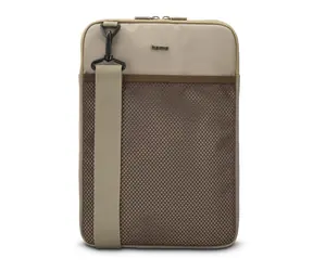 Hama To Go 12.1" béžovo-hnědá / obal na notebook/tablet / popruh na rameno