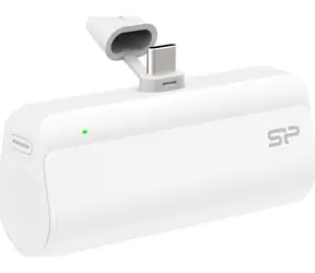 Silicon Power QD50 bílá / Powerbanka / 5000 mAh / USB-C