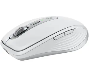 Logitech MX Anywhere 3S šedá / optická bezdrátová myš / 8000 DPI / BT / 6 tlačítek