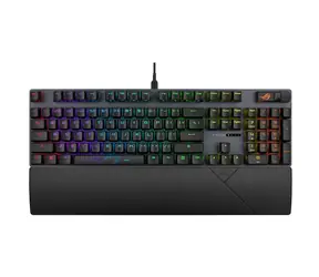 ASUS ROG STRIX SCOPE II černá / herní klávesnice / mechanická / drátová / spínače ROG RX RED / US