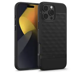 Spigen Caseology Parallax MagSafe ochranný kryt pro Apple iPhone 16 Pro Max matte black