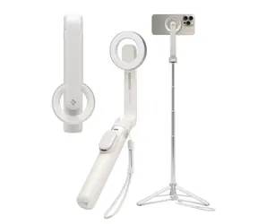 Spigen MagSafe SelfieStick Tripod selfie tyč béžová