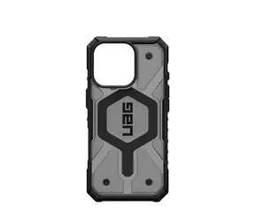 UAG Pathfinder Clear MagSafe ochranný kryt pro Apple iPhone 16 Pro šedá