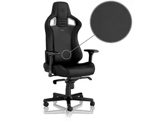 noblechairs EPIC Black Edition černá / Herní židle / syntetická kůže / nastavitelná / pojezdová kolečka / nosnost 120 kg