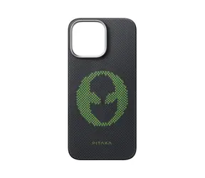 Pitaka x Aries Tactile Woven ochranný kryt pro Apple iPhone 16 Pro alien