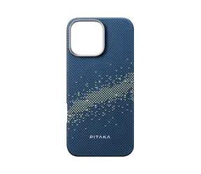 Pitaka Tactile Woven StarPeak ochranný kryt pro Apple iPhone 16 Pro Max milky way galaxy
