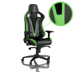 noblechairs EPIC Sprout Edition / Herní židle / syntetická kůže / nastavitelná / pojezdová kolečka / nosnost 120 kg 