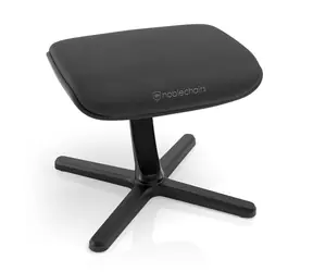 noblechairs Footrest 2 černá / Podnožka / PU kůže / nastavitelná / maximální sklon 45°