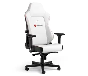 noblechairs HERO Resident Evil Umbrella Edition / Herní židle / syntetická kůže / nastavitelná / pojízdná kolečka / nosn