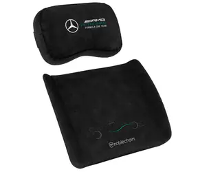 noblechairs Sada polštářů z paměťové pěny - Mercedes-AMG Petronas Formula One Team Edition / pro židle EPIC & ICON & HER