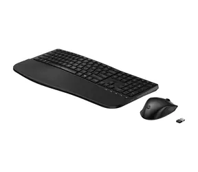 HP 680 Comfort Dual-Mode Combo černá / Set bezdrátové klávesnice + myši / US layout / 2.4GHz USB dongle / 4000 dpi