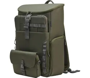 HP Modular Laptop Backpack 15.6" šedá-zelená / Modulární batoh na notebook 15.6" / 27L / polyester / RFID