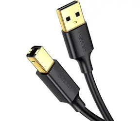 Ugreen Kabel USB-A 2.0 (M) - USB-B 2.0 (M) 2 m černá