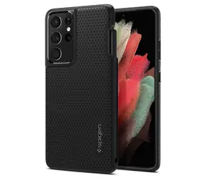 Spigen Liquid Air Pro ochranný kryt pro Samsung Galaxy S21 Ultra černá