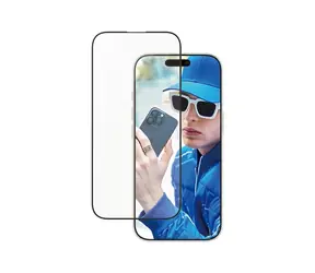 PanzerGlass Aluminum Ultra-Wide Fit Ochranné sklo pro Apple iPhone 16 Pro / s instalačním rámečkem
