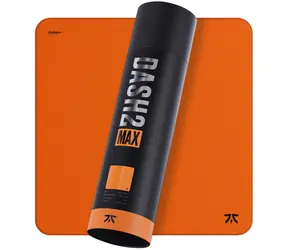 Fnatic DASH V2 MAX XL oranžová / herní podložka pod myš / 480 x 480 x 6 mm