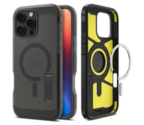 Spigen Tough Armor MagSafe ochranný kryt pro Apple iPhone 16 Pro Max frost black