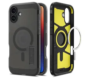 Spigen Tough Armor MagSafe ochranný kryt pro Apple iPhone 16 frost black