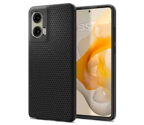 Spigen Liquid Air ochranný kryt pro Motorola Moto G Stylus 5G 2024 černá