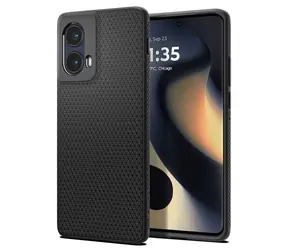 Spigen Liquid Air ochranný kryt pro Motorola Edge 2024 černá