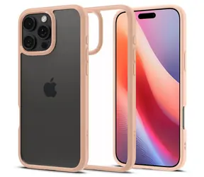 Spigen Ultra Hybrid ochranný kryt pro Apple iPhone 16 Pro Max rose titanium