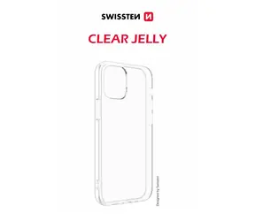 SWISSTEN CLEAR JELLY pouzdro pro Apple iPhone 16 transparentní