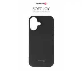 SWISSTEN SOFT JOY pouzdro pro Apple iPhone 16 Plus černá