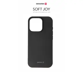 SWISSTEN SOFT JOY pouzdro pro Apple iPhone 16 Pro černá