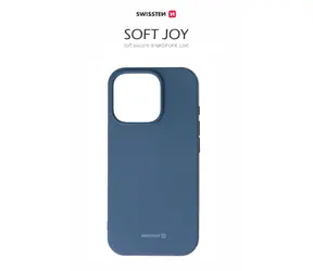 SWISSTEN SOFT JOY pouzdro pro Apple iPhone 16 Pro Max modrá