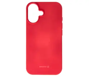SWISSTEN SOFT JOY pouzdro pro Apple iPhone 16 Plus červená