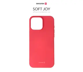 SWISSTEN SOFT JOY pouzdro pro Apple iPhone 16 Pro Max červená
