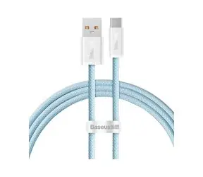 Rozbaleno - Baseus CALD000603 Kabel USB-A (M) - USB-C (M) 1 m modrá / 100W / rozbaleno