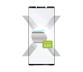 FIXED Ochranné tvrzené sklo Full-Cover pro Sony Xperia 1 VI / lepení přes celý displej / černé