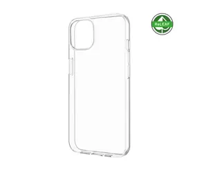 FIXED TPU gelový kryt ReStory AntiUV pro Apple iPhone 13 čirý