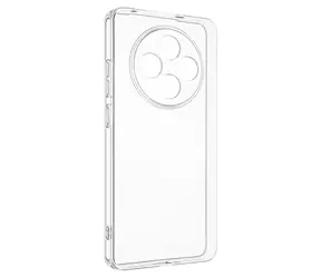 FIXED TPU gelový kryt Story AntiUV pro Oppo Reno12 F 5G čirý