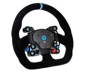 Cube Controls GT Pro Cube modrá / Závodní volant / 2 pádla / 6 tlačítek / bezdrátový 