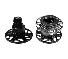Cube Controls QRX Full Set černá / Magnetická rychloupínák s USB průchodem / 50.8-70 mm