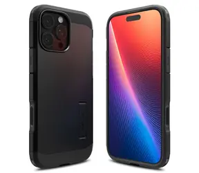 Spigen Tough Armor T MagSafe ochranný kryt pro Apple iPhone 16 Pro černá