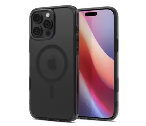 Spigen Ultra Hybrid T MagSafe ochranný kryt pro Apple iPhone 16 Pro frost black