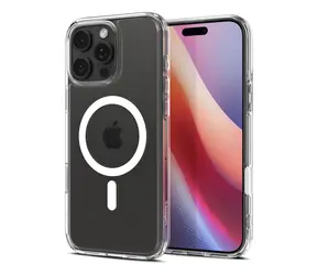 Spigen Ultra Hybrid T MagSafe ochranný kryt pro Apple iPhone 16 Pro bílá