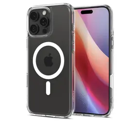 Spigen Ultra Hybrid T MagSafe ochranný kryt pro Apple iPhone 16 Pro Max bílá