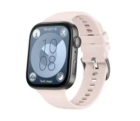 FIXED Silikonový řemínek Silicone Strap pro Huawei Watch FIT 3 růžový